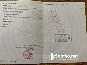Bán đất cách chợ Bầu Cừu, Thanh Châu 100m - Phủ Lý, Hà Nam