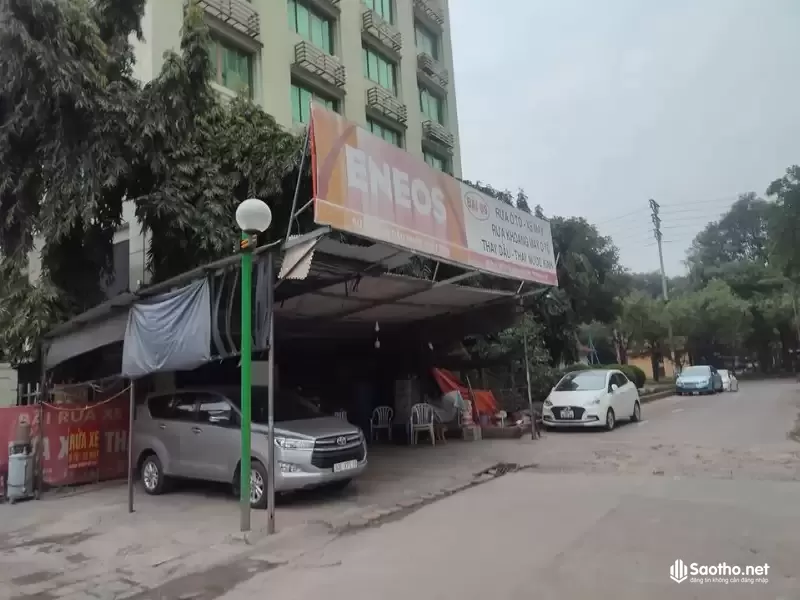 Sang nhượng bãi rửa xe khu Pháp Vân - Trần Thủ Độ
