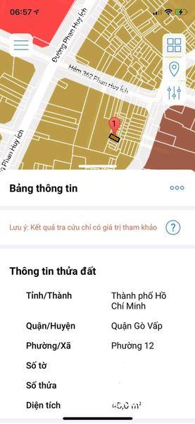Bán nhà hẻm xe hơi, Đường Phan Huy Ích, Phường 12, Quận Gò Vấp, Tp Hồ Chí Minh