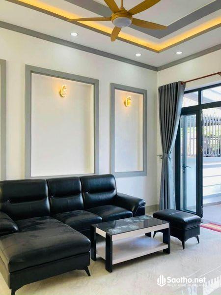 Bán căn nhà 1 trệt 1 lầu mái thái sổ riêng thổ cư hoàn công, kp5 Trảng Dài gần chợ Phú Thọ.