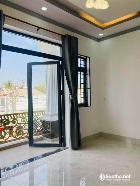 Bán căn nhà 1 trệt 1 lầu mái thái sổ riêng thổ cư hoàn công, kp5 Trảng Dài gần chợ Phú Thọ.