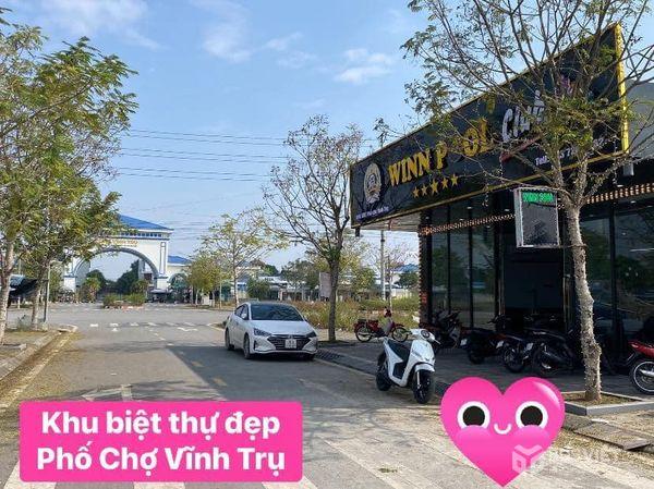 Bán lô đất biệt thự đẹp khu phố chợ trung tâm Thị trấn Vĩnh Trụ, Huyện Lý Nhân, Hà Nam