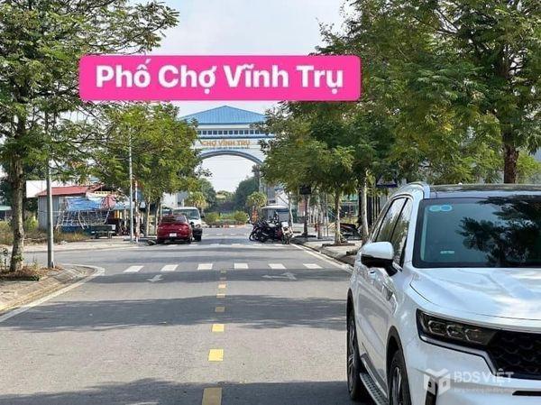 Bán lô đất biệt thự đẹp khu phố chợ trung tâm Thị trấn Vĩnh Trụ, Huyện Lý Nhân, Hà Nam