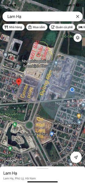Bán đất mặt đường 27m, Xã Lam Hạ, Thành phố Phủ Lý, Hà Nam
