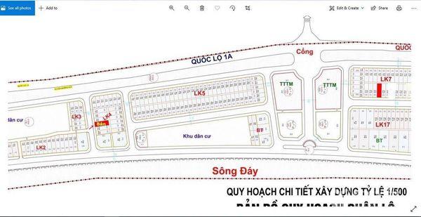 Bán lô liền kề tại KĐT Tài Tâm, P. Thanh Châu, Thành phố Phủ Lý, Hà Nam