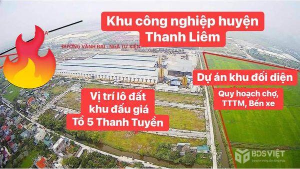 Bán đất tổ 5, Phường Thanh Tuyền, Thành phố Phủ Lý, Hà Nam