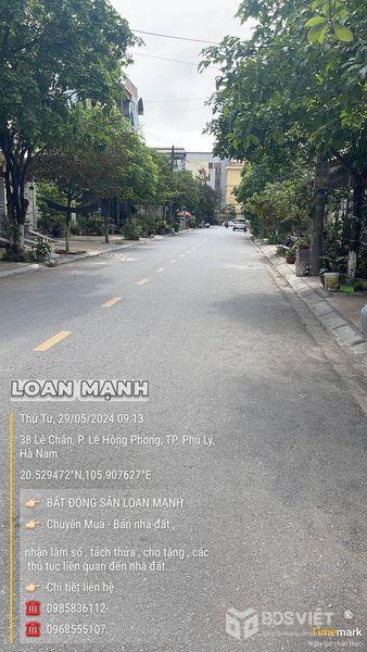 Bán đất sau Sở Xây Dựng, Tổ 5, Phường Lê Hồng Phong, Thành phố Phủ Lý, Hà Nam