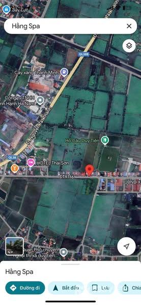 Cần bán một lô trục chính đường QL 38B. Đường đi thẳng ra UBND xã Chuyên Ngoại, Huyện Duy Tiên, Hà Nam
