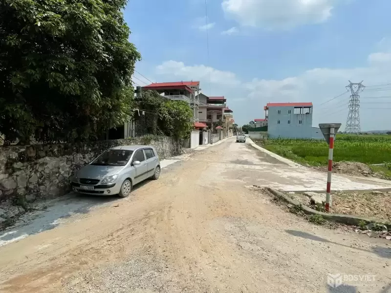 Đất quốc lộ 17 xã An Bình, huyện Thuận Thành, Bắc Ninh, đường ô tô tránh, 1422m2, miễn TG