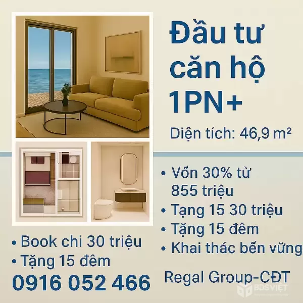 Tận hưởng cuộc sống cân bằng giữa làm việc và thư giãn tại căn hộ 1PN+ 49m² – Tòa Signature