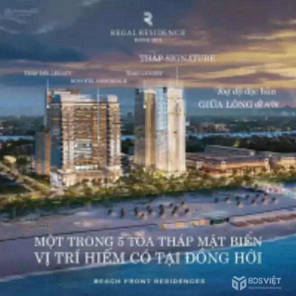 Tòa Signature – Regal Quảng Bình là dự án hiếm vừa có tiềm năng tăng giá, vừa dễ khai thác cho thuê. Căn hộ 2PN 65.9m² – sống an cư, đầu tư sinh lời