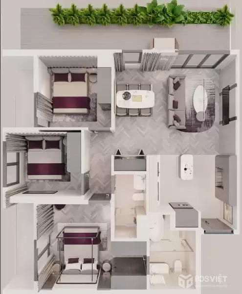 Căn hộ 3PN 71.4m² – đón đầu trung tâm mới của Quảng Bình – Quảng Trị. Vị trí chiến lược – kết nối toàn miền Trung – sở hữu lâu dài tại đô thị biển đẳng cấp.