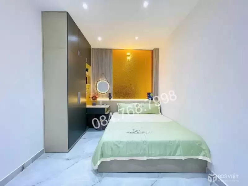 BÁN NHÀ 4 TẦNG, 5.7x8, 4 PHÒNG NGỦ, GÒ VẤP - GIÁ HỜI 6.5 TỶ - VỊ TRÍ VÀNG LÊ VĂN THỌ