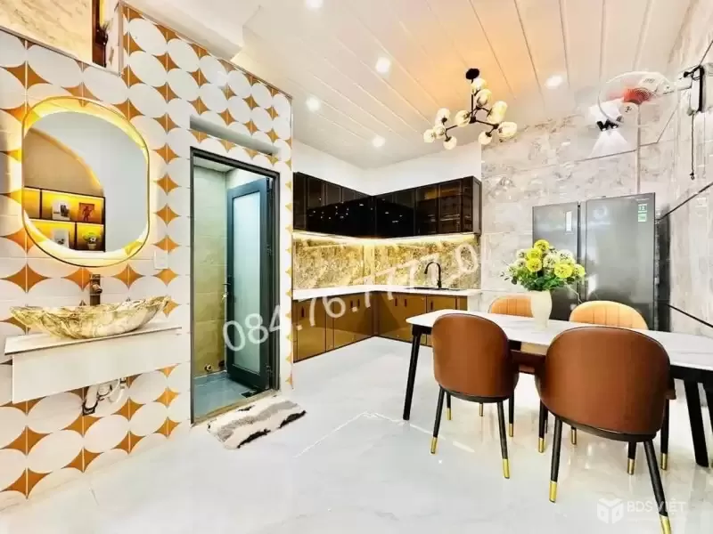 BÁN NHÀ 3 TẦNG, 45M2, NGÕ QUANG TRUNG, GÒ VẤP - 5.6 TỶ - SỔ HỒNG CHÍNH CHỦ