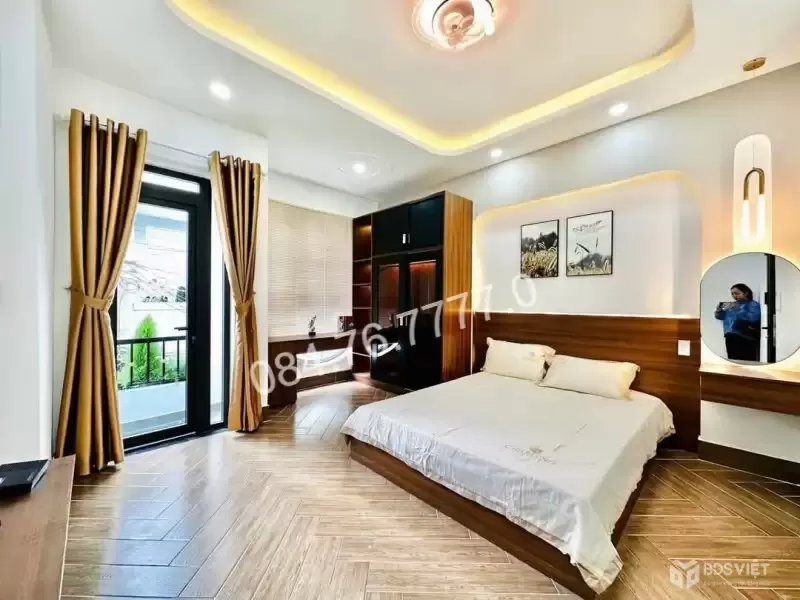BÁN NHÀ 3 TẦNG, 45M2, NGÕ QUANG TRUNG, GÒ VẤP - 5.6 TỶ - SỔ HỒNG CHÍNH CHỦ