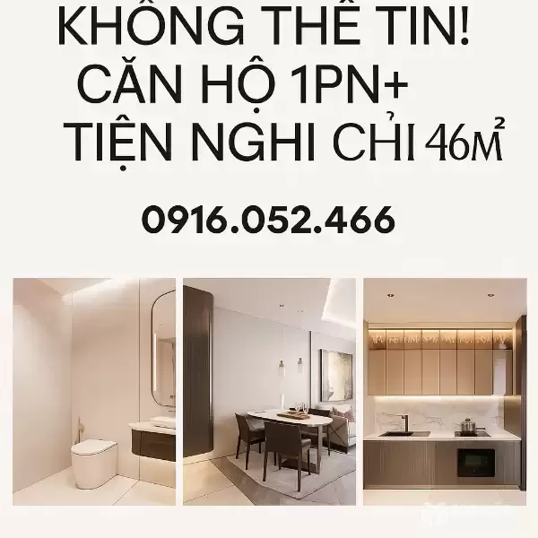 Chỉ với hơn 2 tỷ, bạn đã sở hữu căn hộ biển pháp lý lâu dài – tiềm năng tăng giá cao . 1PN+ 49m²: KÊNH ĐẦU TƯ BỀN VỮNG – SINH LỜI LÂU DÀI