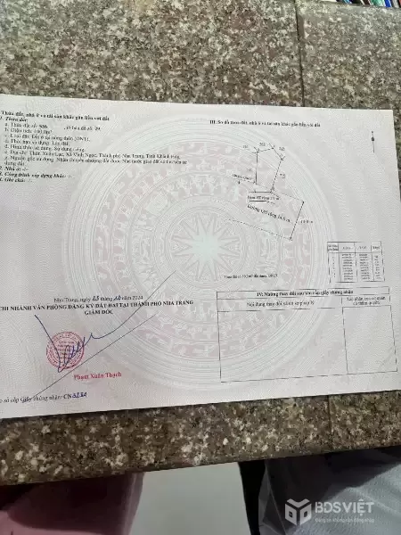 Bán đất tại Vĩnh Ngọc, Nha Trang (gần nhà hàng Đồng Xanh) - Đất đẹp nở hậu, cách đường xuân lạc 100m