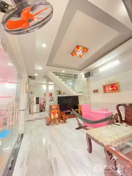 Bán nhà 3 tầng Hiệp Bình Chánh Thủ Đức, 75m², 4PN, xe hơi vào nhà, chỉ 5.65 tỷ