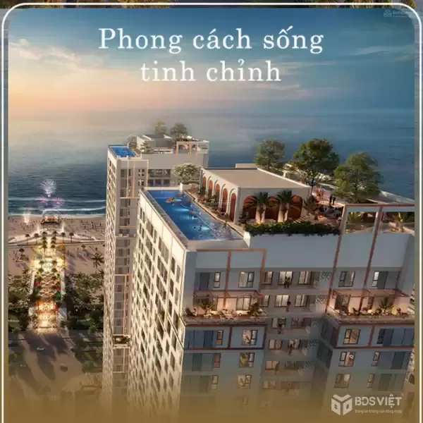 Bán căn hộ 1 phòng ngủ mặt biển Residence Signature giá chỉ 1,6 tỷ, sổ đỏ trọn đời