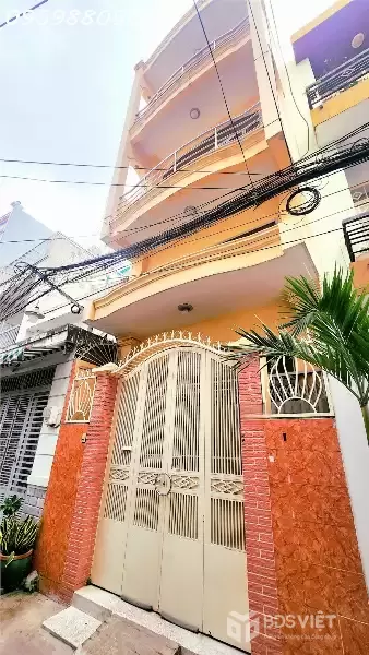 HXH Nguyễn Văn Đậu, 4 tầng kiên cố - Chỉ 9,4Tỷ TL.