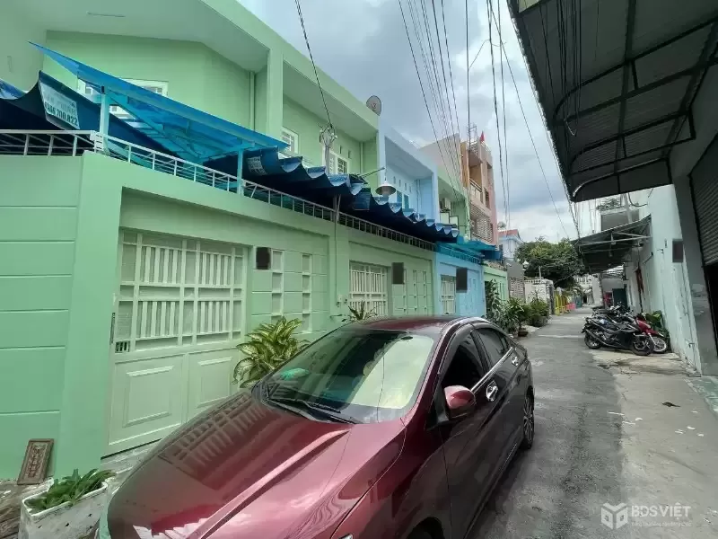 Bán nhà ngang 9m, CN 107m2 - hẻm xe hơi 5m Đ. Âu Cơ, Tân Phú