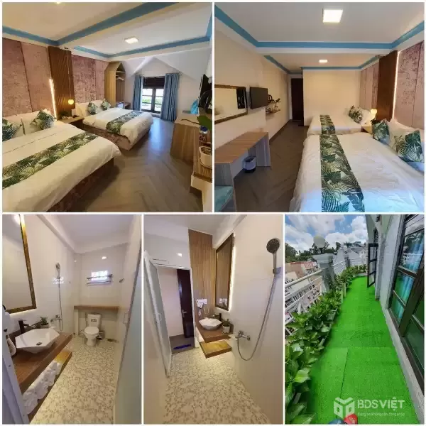 CHO THUÊ NHÀ 10 PHÒNG ĐẸP, FULL TIỆN NGHI NGUYỄN VĂN TRỖI F2 ĐÀ LẠT - 25 TRIỆU/THÁNG