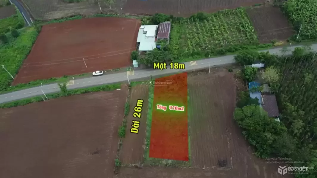 ???? BÁN ĐẤT THỔ CƯ 476M² SUỐI NGHỆ – MẶT TIỀN 18M – GẦN SÂN GOLF – DÂN CƯ HIỆN HỮU – GIÁ CHỈ 3,4 TỶ ????