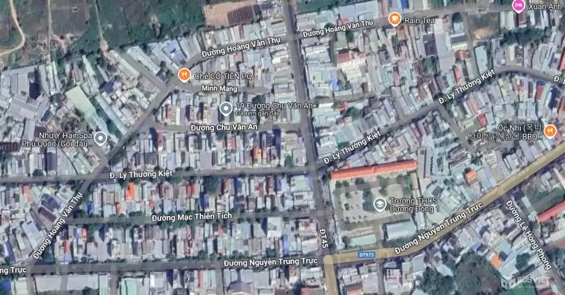 Bán Nhà Đất  Mặt Tiền Chu Văn An, PQ, giá 12 tỷ (TL)