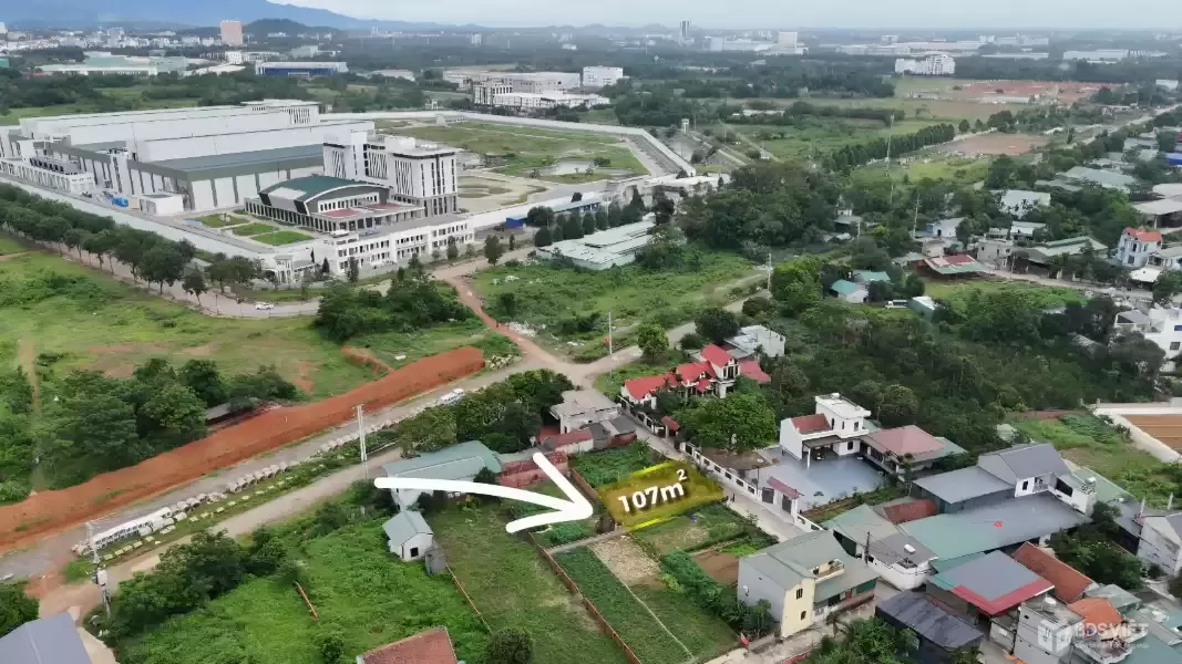 Bán đất Phú Cát, Quốc Oai 107m² – Gần Nhà máy in tiền – Giá chỉ từ 4x triệu/m²!