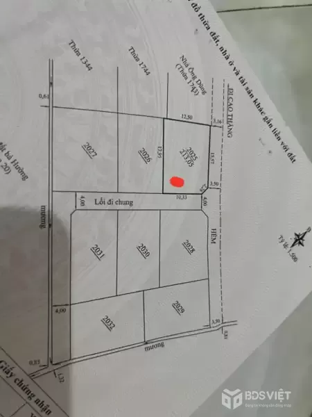 BÁN ĐẤT BIỆT THỰ 214M GIÁ 7 TỶ CÒN THƯƠNG LƯỢNG HẺM CAO THẮNG