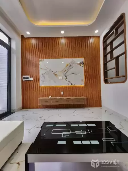 Nhà mới tinh 4 tầng - hẻm xe hơi gần Tên Lửa - Full nội thất - 4 x 15 - 60m2 chỉ hơn 6 tỷ.