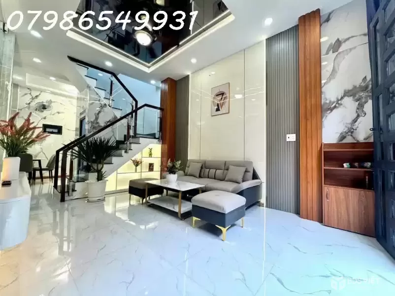 BÁN NHÀ 3 TẦNG, HẺM 2 Ô TÔ TRÁNH – CẠNH LÊ VĂN VIỆT TP. THỦ ĐỨC. 65M2 NHỈNH 6 TỶ