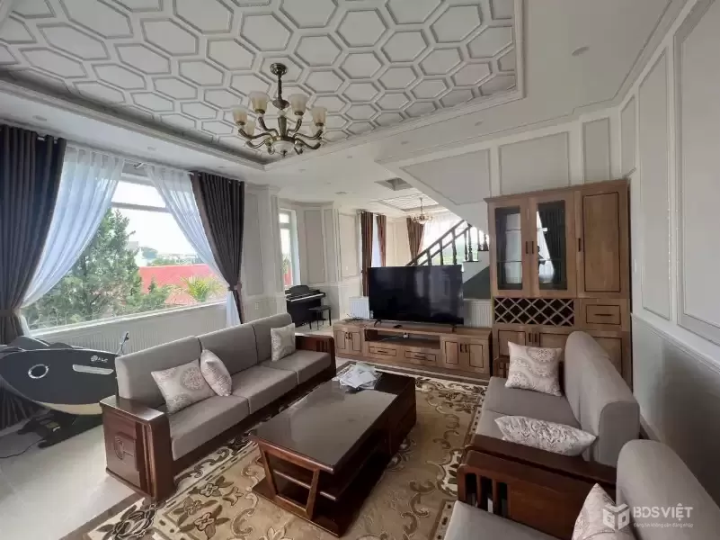 BÁN BIỆT THỰ SONG LẬP A4 KHU QH AN SƠN, ĐÀ LẠT - 5PN, CÓ GARA, FULL NỘI THẤT - 19.8 TỶ