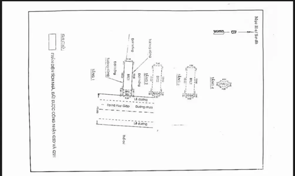 Cần bán nhà, DT (4,2 x 16,5), 4 lầu, đường Nguyễn Oanh, Gò Vấp, giá 6,2 tỷ.