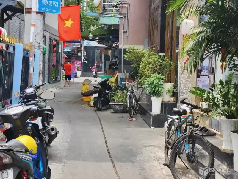 BÁN NHÀ NGÕ NGUYỄN THỊ THẬP, Q7: 56M2, 3 TẦNG, 8PN, 9WC - SỔ ĐỎ CHÍNH CHỦ, GIÁ HỜI CHỈ 6.9 TỶ! GỌI NGAY 0963096440!