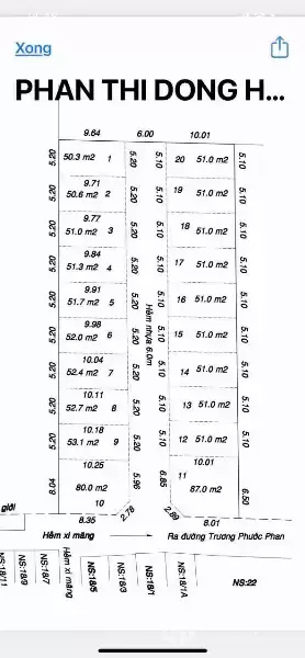 Giá Sốc! Chỉ 46tr/m2 đất đường trương phước phan bình trị đông bình tân 26x56 full thổ 65 tỷ