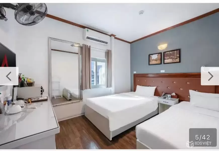 Lô góc khách sạn 67 phòng – Lò Đúc – 9 tầng – 281m² – doanh thu 370tr/th – giá 171 tỷ