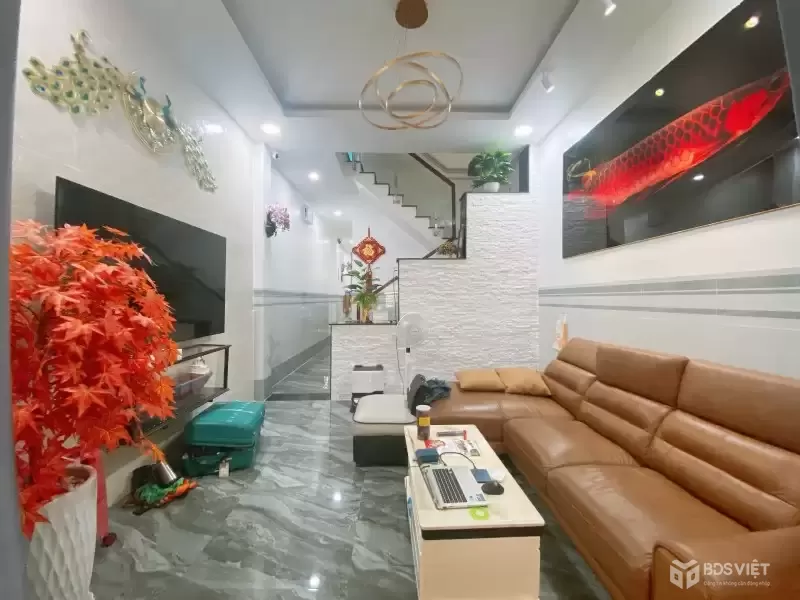 BÁN NHÀ MỚI  GẤP TĂNG NHƠN PHÚ A - XE HƠI TRÁNH - TẶNG NỘI THẤT - HOÀN CÔNG ĐỦ - CHỈ 8.3 TỶ.