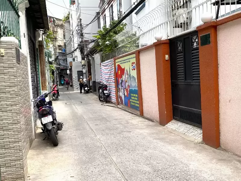 Bán nhà Hẻm Thông Lê Văn Sỹ - Phú Nhuận - Nhà 5 Tầng - 54m², Hoàn Công Đủ - 9 TỶ