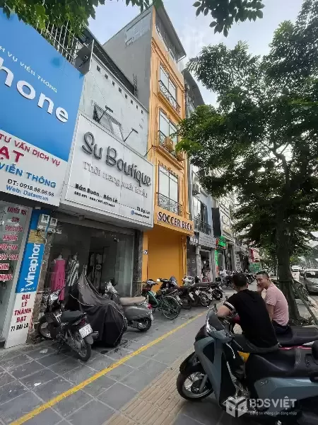 Lô góc mặt phố Đại La 100m² mặt tiền 4.6m sổ vuông nở hậu, vỉa hè đá bóng Kd Đỉnh chỉ 52 tỷ