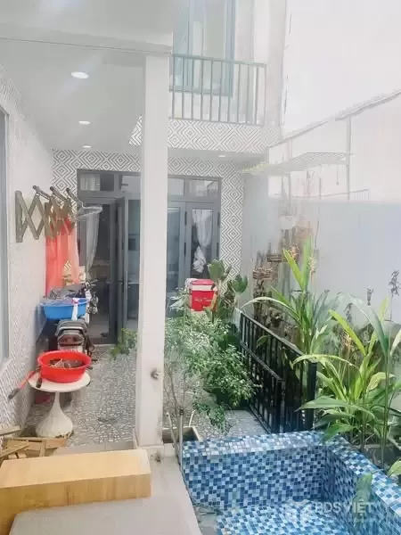 Nhà Đường Nguyễn Văn Đậu Phường 11 Bình Thạnh Cũ.