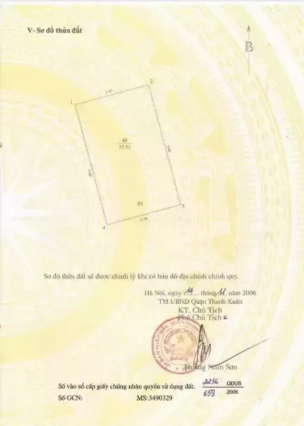 NHÀ MẶT PHỐ TRUNG TÂM QUẬN THANH XUÂN. 36x4T