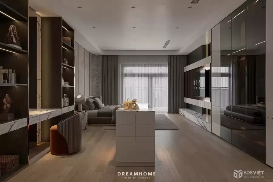 BÁN căn nhà phố Trạm - Long Biên 7 tầng thang máy full nội thất cao cấp