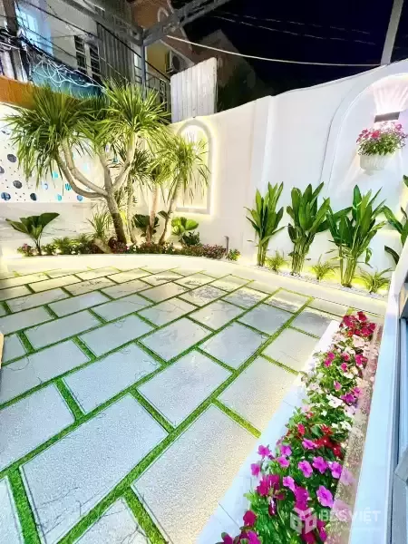 Bán Nhà Sân Vườn Đẹp Mặt Tiền Hẻm Huỳnh Tấn Phát Phú Xuân Nhà Bè – Giá 6,8 Tỷ