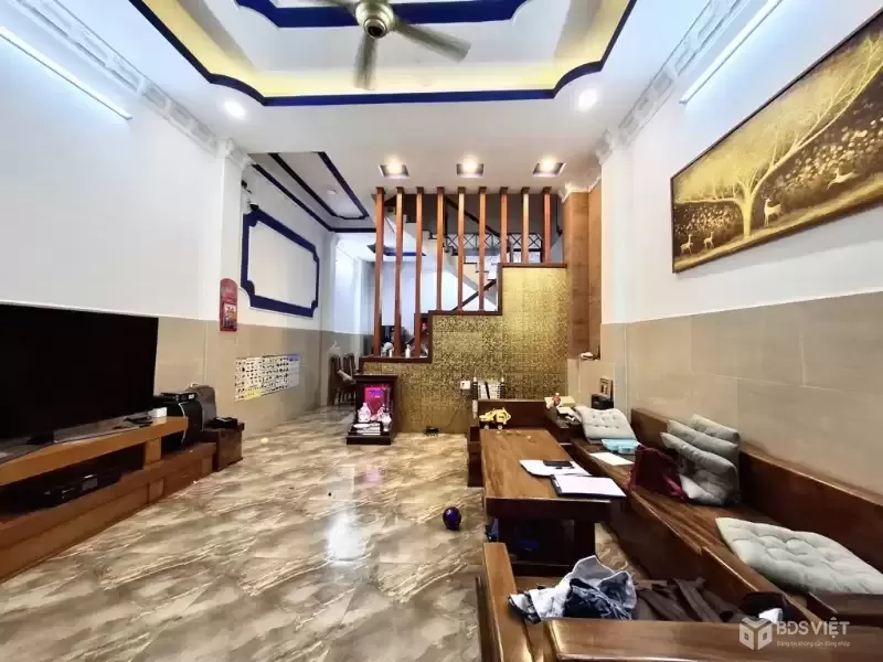 Bán nhà đẹp 5 tầng, 64m2 (5x14), Hẻm xe hơi, ngay Hương Lộ 80, gần Lê Văn Quới, hơn 4 tỷ