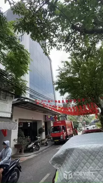 Sốc chỉ 218tr/m2 MP Hồng Hà MT rộng 7.4m sổ vuông nở hậu 222m2 nhà 2T chỉ 48.5 tỷ phù hợp xây toà VP, hotel