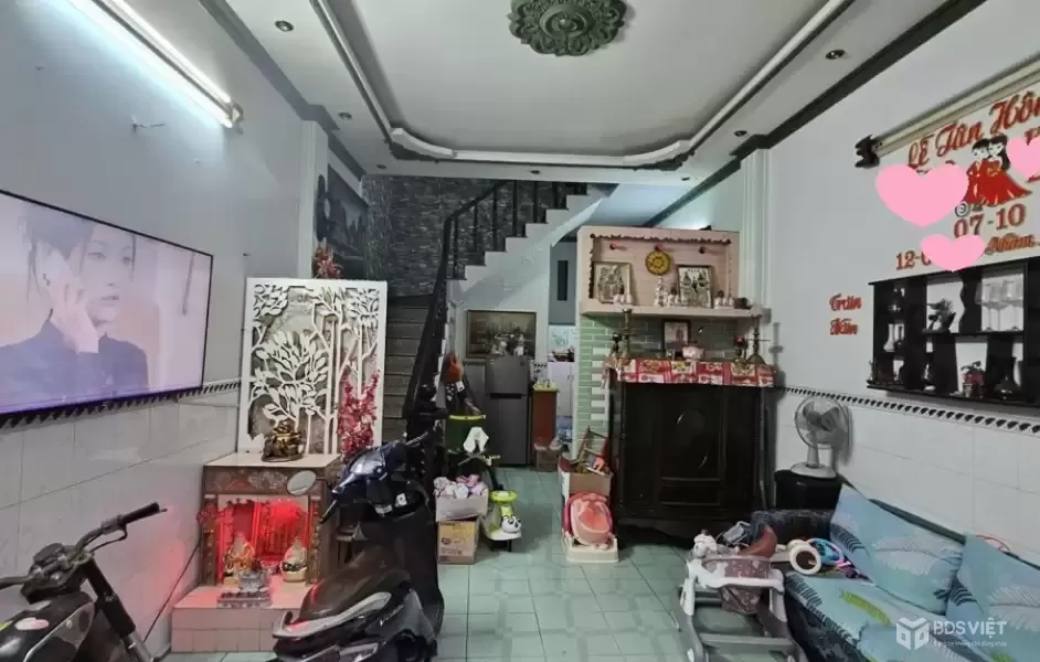 Bán nhà 2 tầng 41m2, 4x11, Hẻm xe hơi Lương Thế Vinh, gần Âu Cơ, CV Đầm Sen, Chỉ hơn 4 tỷ