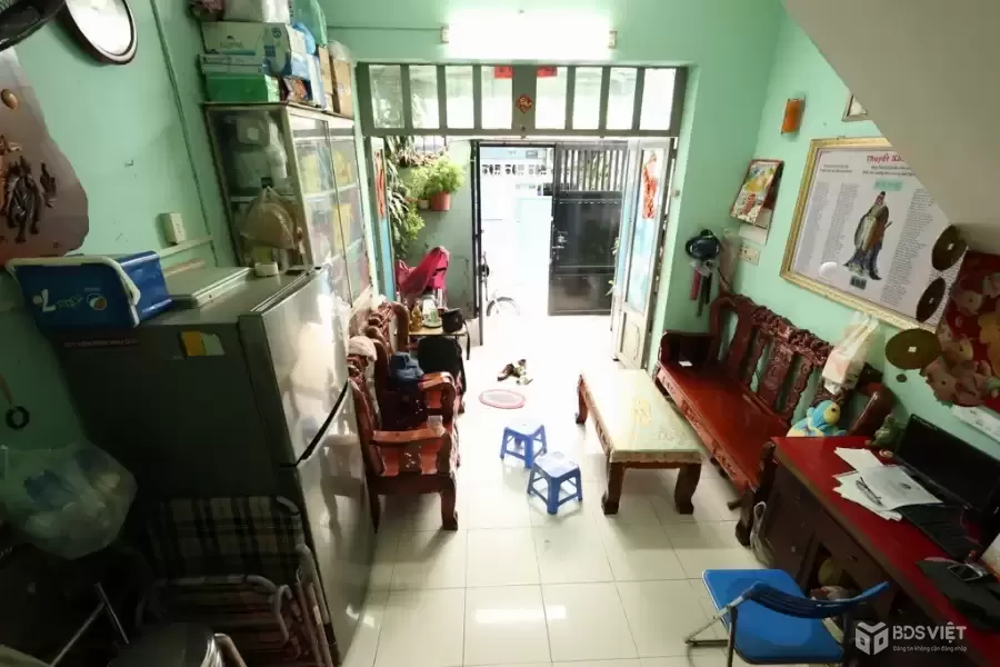 Nhà ngang 7m, đường Trường Chinh, 54m2 x 4 tầng BTCT, gần chợ Bà Quẹo