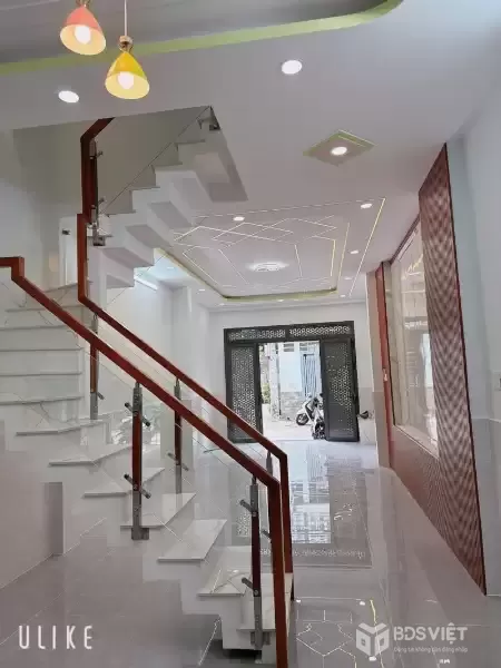 NHÀ MỚI ĐẸP GÒ XOÀI–HẺM 6M  ÔTÔ NGỦ TRONG NHÀ NHỈNH 5 ĐỒNG