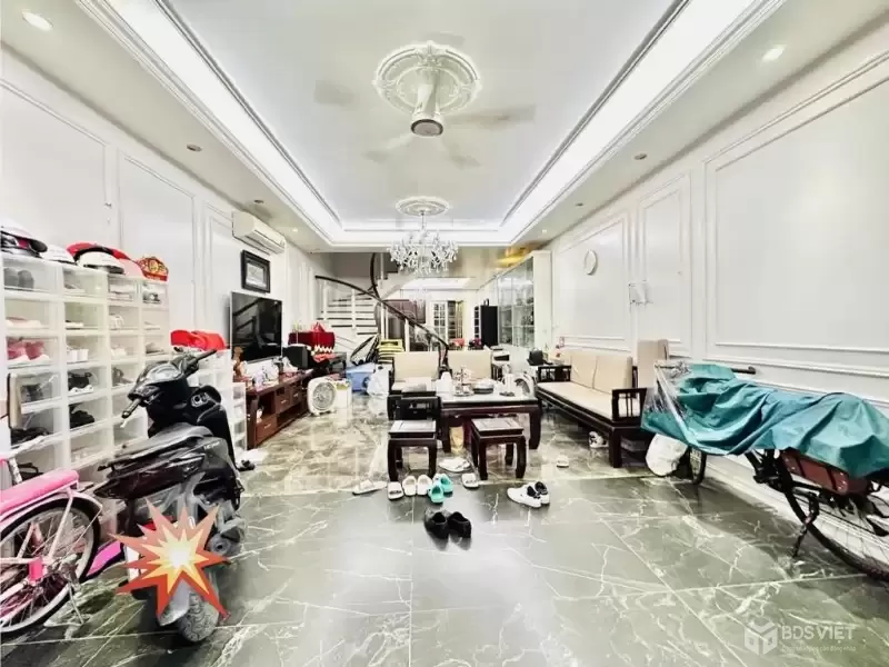 Nhà Hồ Tùng Mậu 6 tầng, 6 phòng ngủ, 65m2, 2 thoáng, ô tô tránh